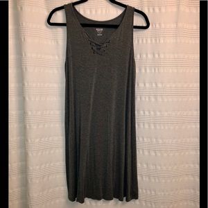 Grey tank dress